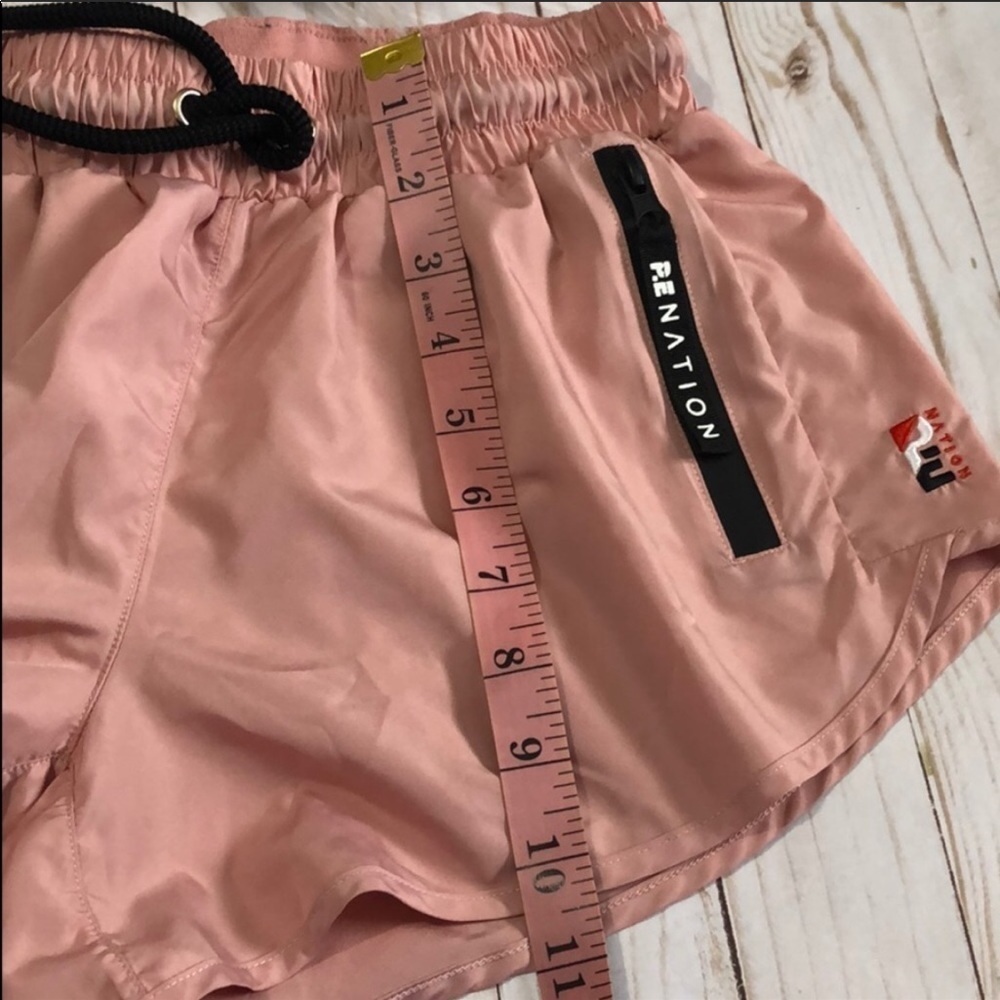 P.E Nation double drive short in rose dawn pink XS - Picture 10 of 11